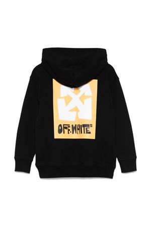 Big Label Hoodie OFF WHITE KIDS | OBBB001S25FLE0071018